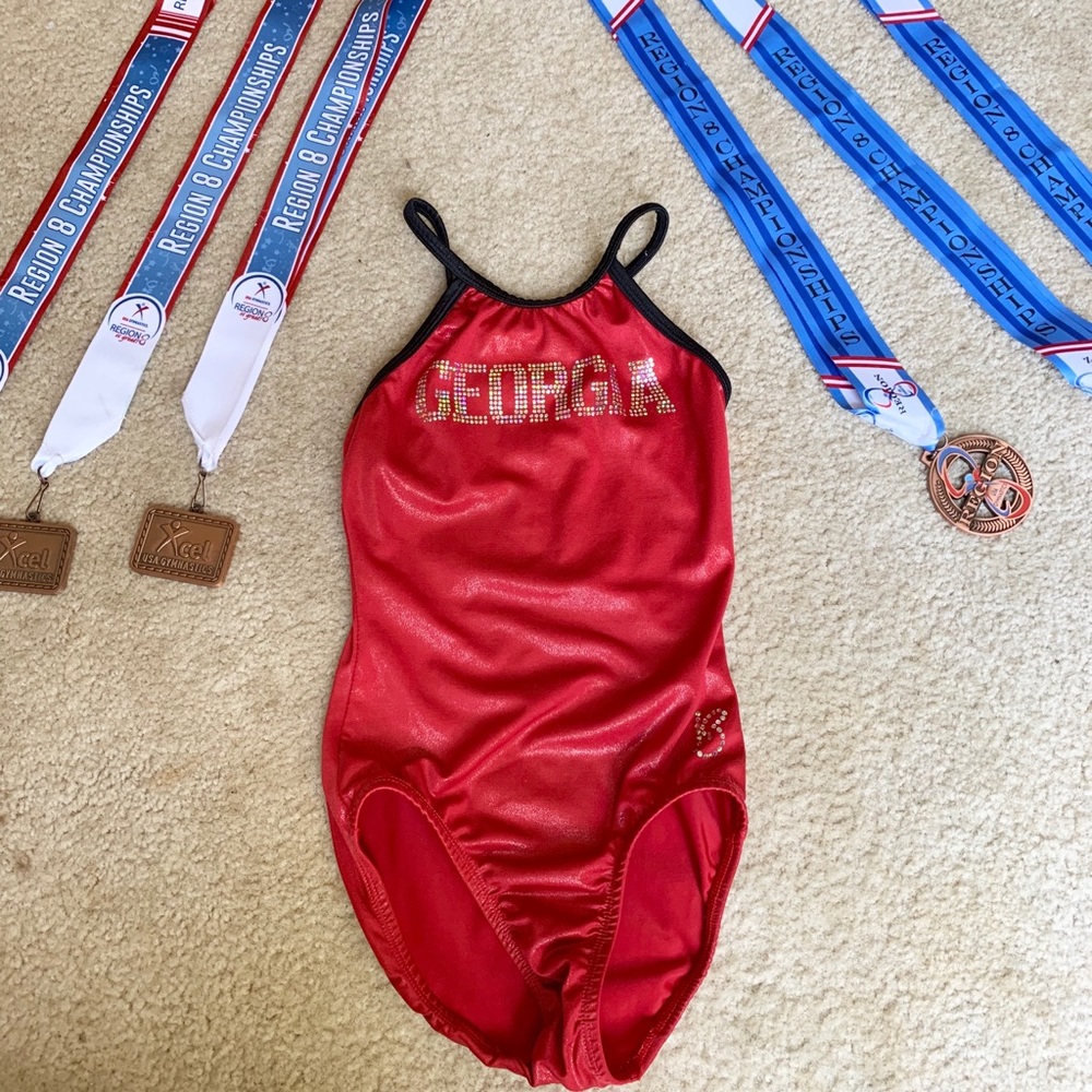 GK UGA Gymnastics Leo